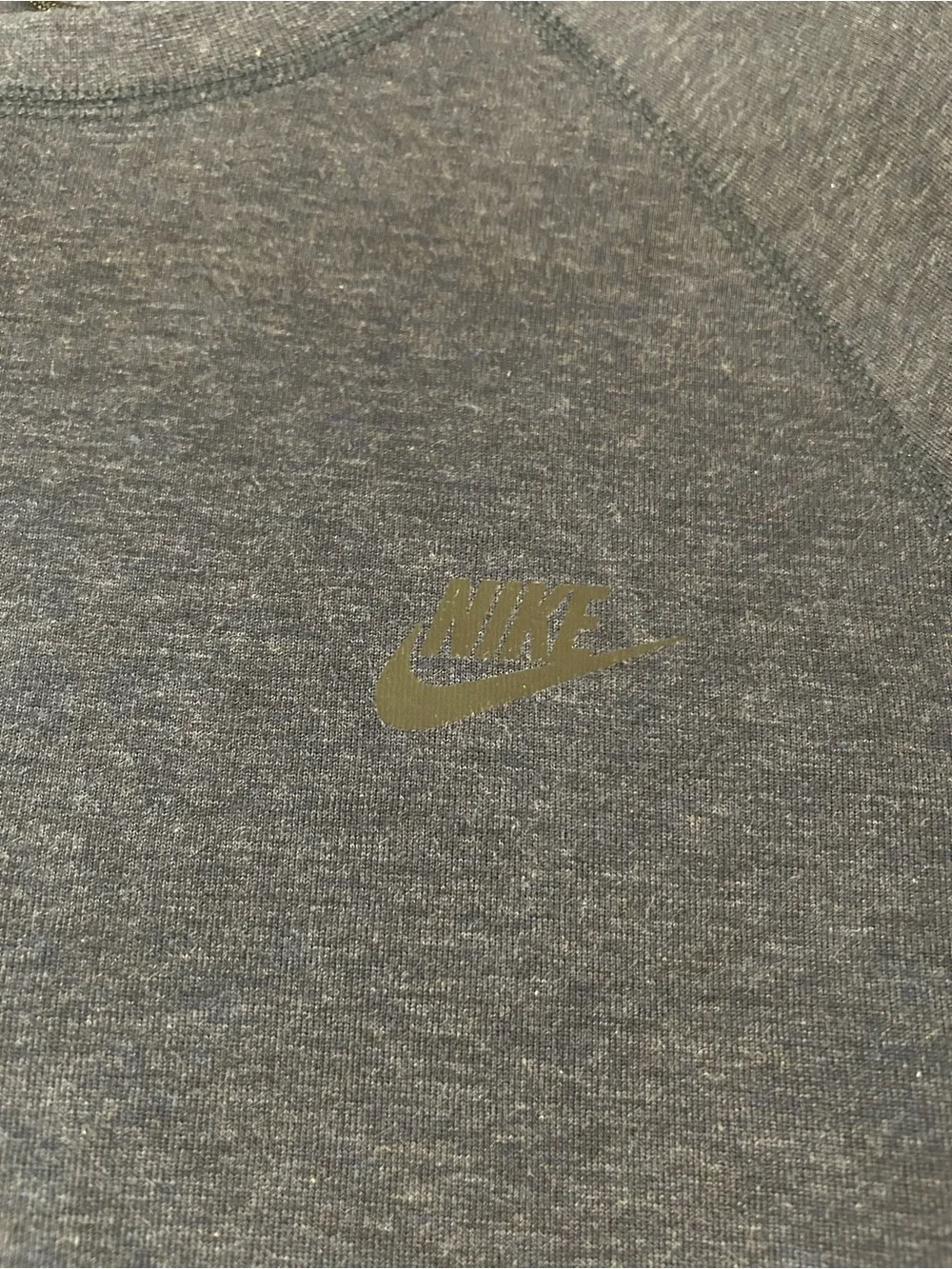 Nike Sportswear Tech Fleece Crewneck Sweatshirt - Navy Obsidian Heather
